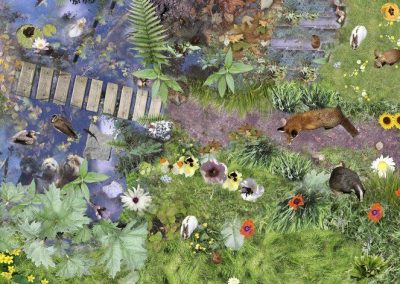 Floral Flooring