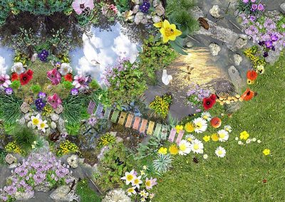 Floral Flooring
