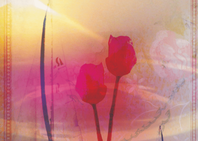Designer flooring poppies