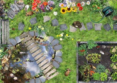Floral Flooring