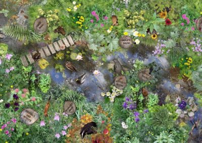 Floral Flooring