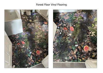 forest floor vinyl floor